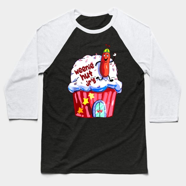 Weenie Hut Jr_s Funny T shirt Gift Baseball T-Shirt by TeeLovely